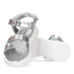 Calvin Klein Kids Παιδικά Σανδάλια VELCRO για Κορίτσι Ασημί V4A2-80212-1420904 - Image 4