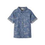 Name it Παιδικό Πουκάμισο για Αγόρι Μπλε 13200242_3816563 - Image 2