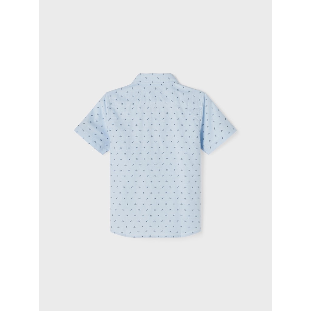3818714_back Name it Παιδικό Πουκάμισο για Αγόρι Μπλε 13200240_3818714 - Image 5