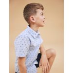 Name it Παιδικό Πουκάμισο για Αγόρι Μπλε 13200240_3818714