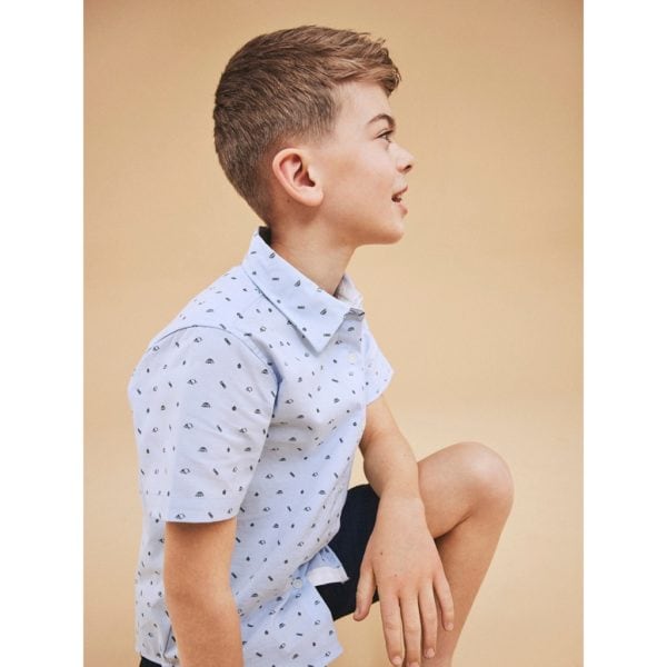 Name it Παιδικό Πουκάμισο για Αγόρι Μπλε 13200240_3818714