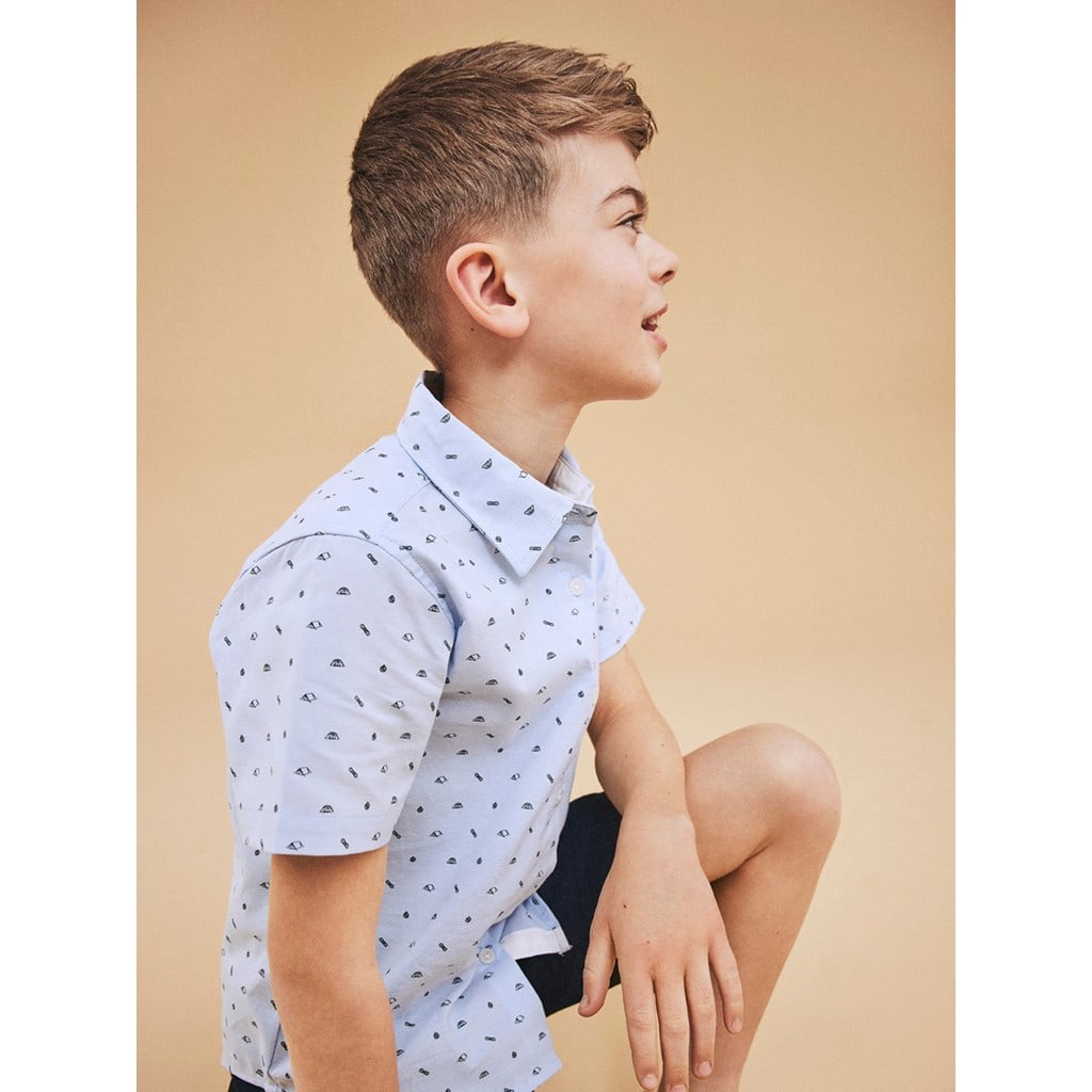 3818714_detail Name it Παιδικό Πουκάμισο για Αγόρι Μπλε 13200240_3818714 - Image 1