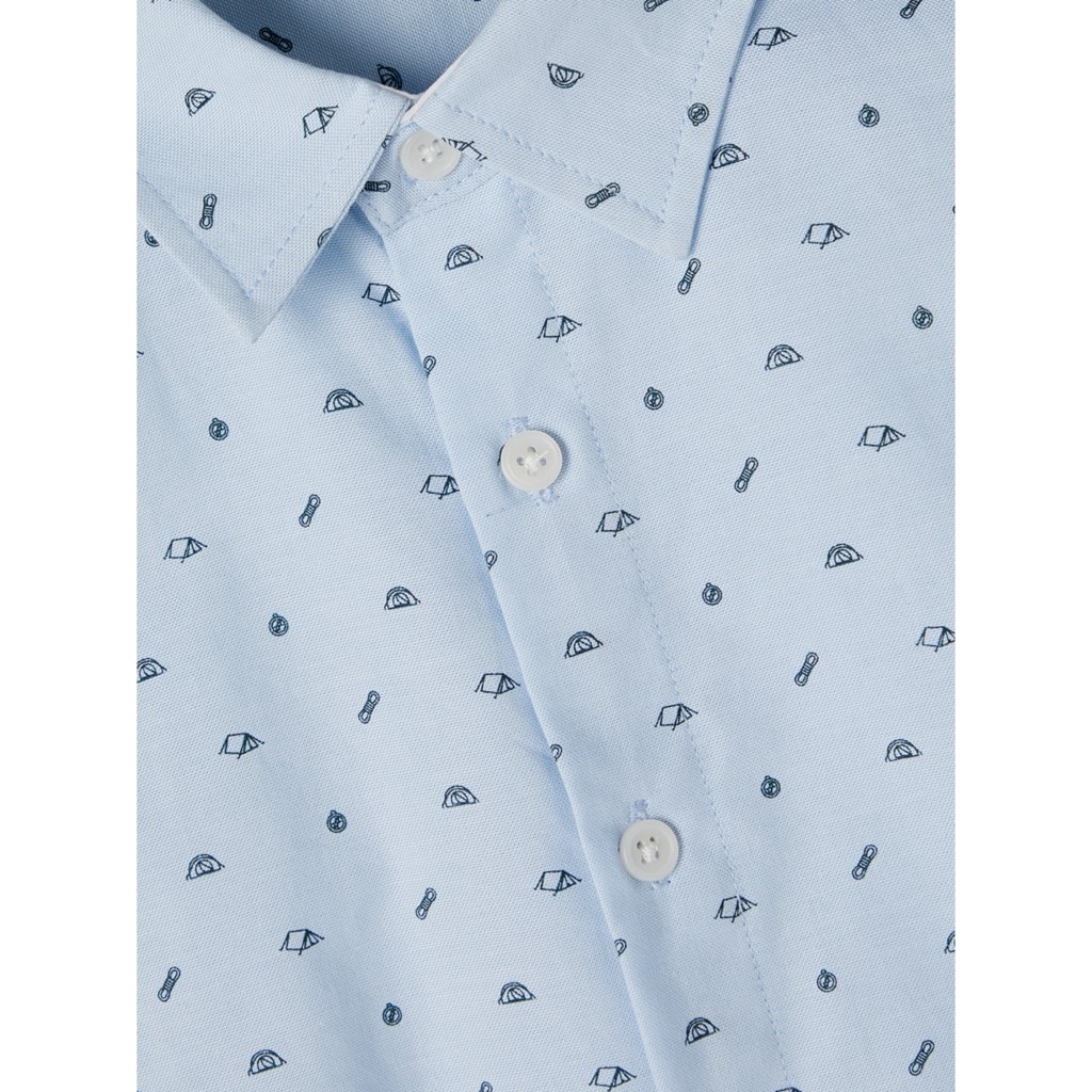 3818714_front full Name it Παιδικό Πουκάμισο για Αγόρι Μπλε 13200240_3818714 - Image 4