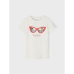 Name it Παιδική Μπλούζα για Κορίτσι Λευκή 13201421_3843623 - Image 2