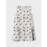 Name it Παιδικό Φόρεμα για Κορίτσι Γκρι 13202997_3961795 - Image 2
