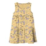 Name it Παιδικό Φόρεμα για Κορίτσι Κίτρινο 13202997_3961796