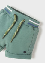 Mayoral Bρεφική Βερμούδα κοντή φούτερ για Νεογέννητο αγόρι Πράσινο 22-01211-039 - Image 3