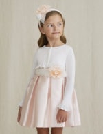 Abel & Lula Παιδικό Μπολερό βισκόζη χρυσόσκονη για κορίτσι Λευκό 22-05339-019