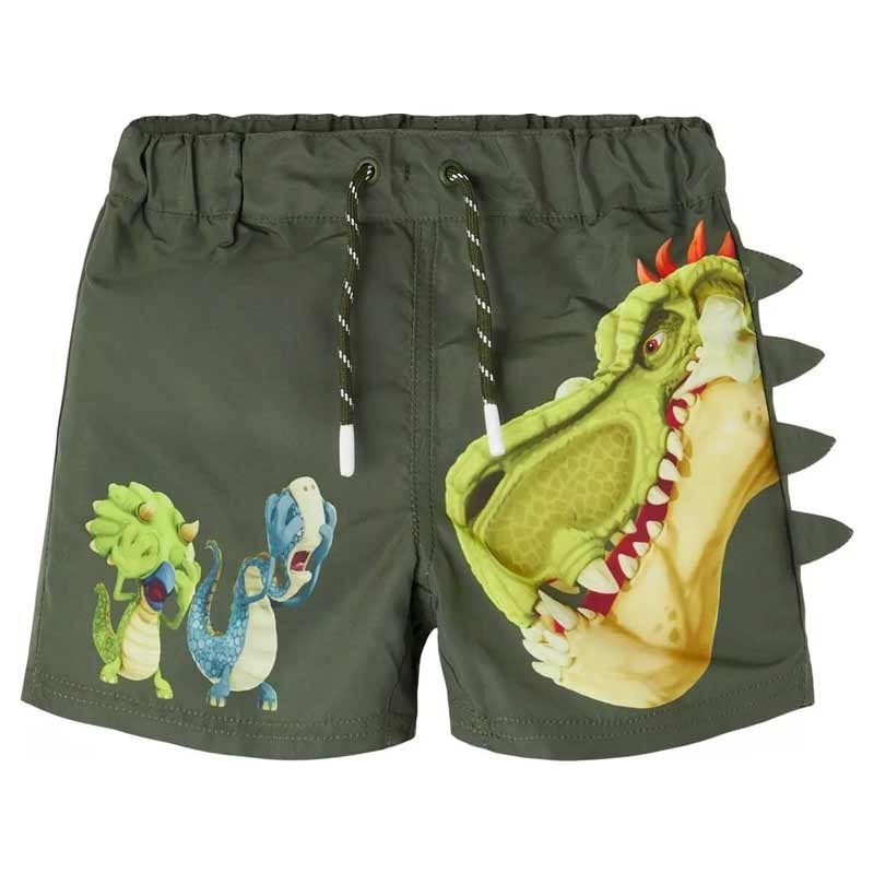 Μαγιό_Name_it_Λαδί_Gigantosaurus_13199874 Name it Mαγιό Gigantosaurus για Αγόρι Πράσινο 13199874 - Image 1