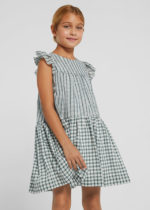 Mayoral Παιδικό Φόρεμα καρό για κορίτσι Πράσινο 22-06966-080