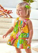 Mayoral Βρεφικό Φόρεμα για Κορίτσι Λεμονί 22-01939-069