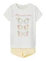 Name it Παιδικό Σετ για Κορίτσι Άσπρο 13198491_3782036