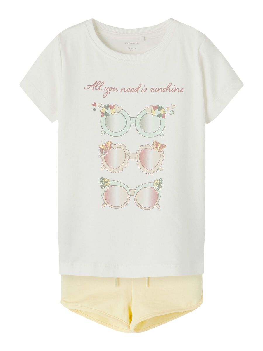 13198491_JetStream_001 Name it Παιδικό Σετ για Κορίτσι Άσπρο 13198491_3782036 - Image 1