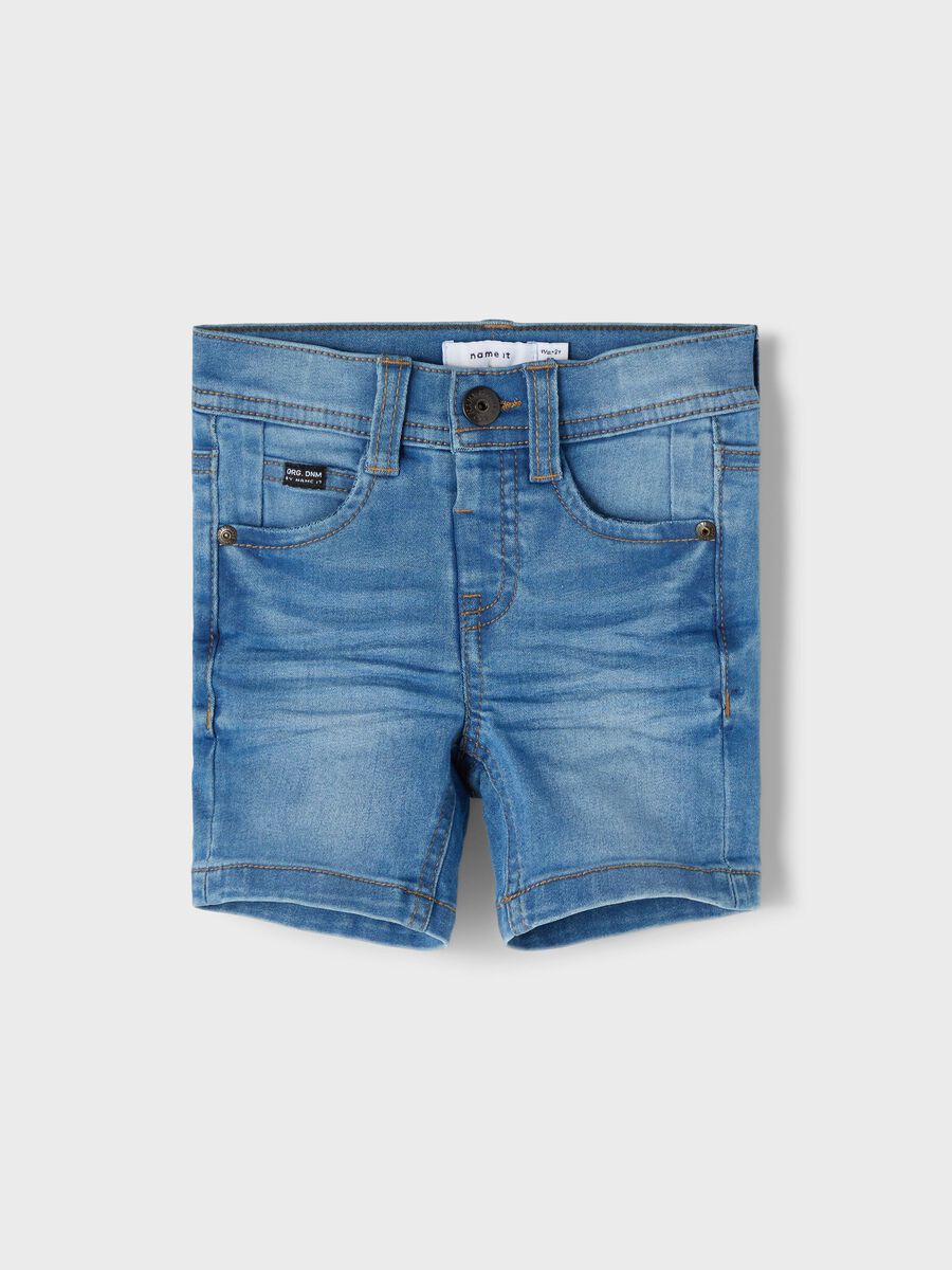13198526_LightBlueDenim_003 Name it Παιδική Μαλακή Βερμούδα για Αγόρι Τζιν 13198526_3779970 - Image 1