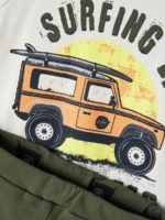 Name it Παιδικό Σορτς για Αγόρι Άσπρο 13202899_3961501 - Image 2