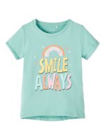 Name it Παιδική Μπλούζα για Κορίτσι Πέτρολ 13202934_3961736