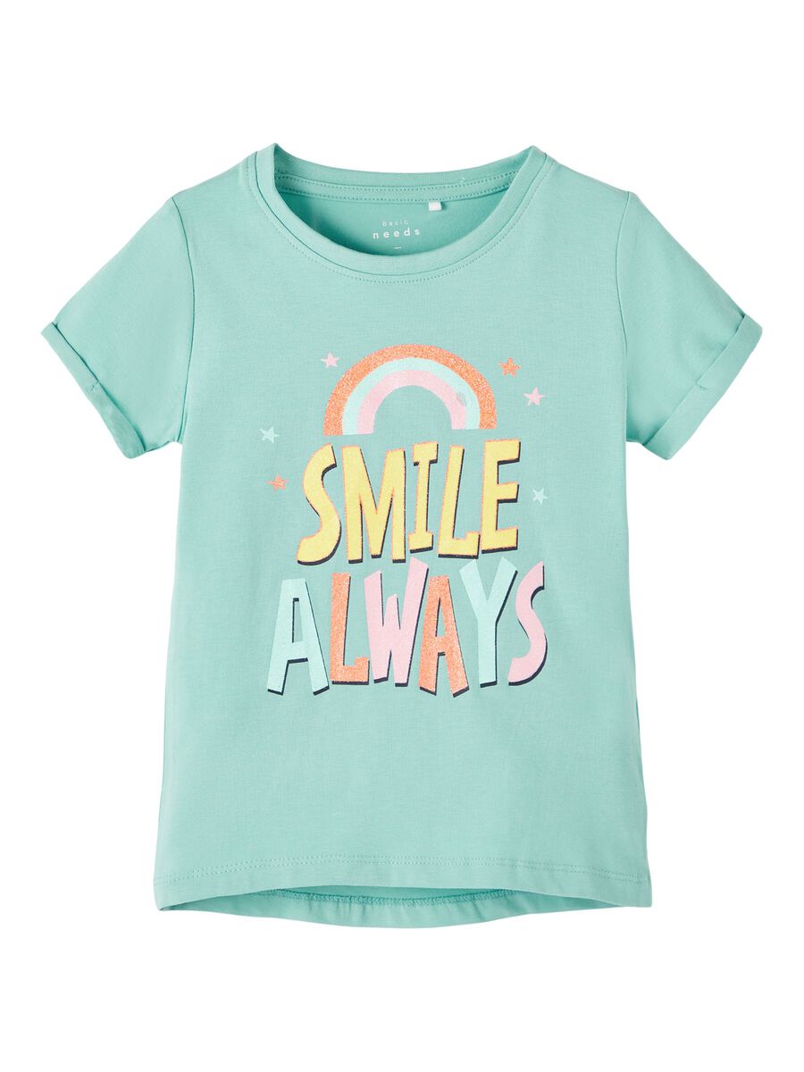 13202934_Aquifer_001 Name it Παιδική Μπλούζα για Κορίτσι Πέτρολ 13202934_3961736 - Image 1