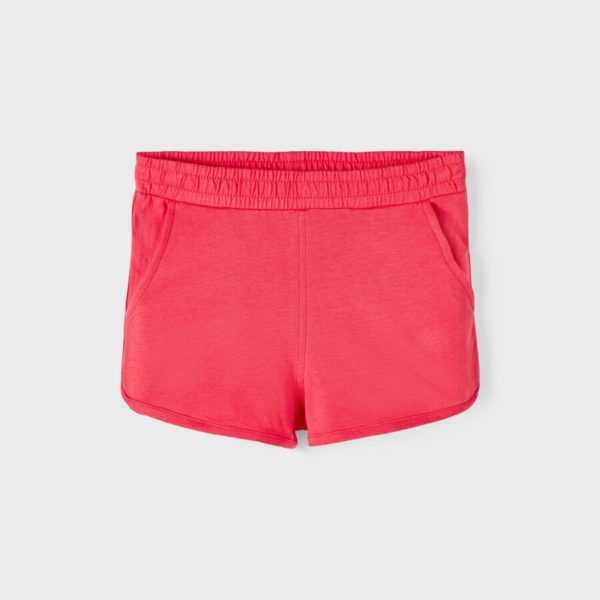 Name it Παιδικό Σορτς για Κορίτσι Κόκκινο 13202935_3961741