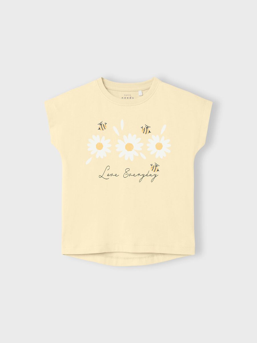 13203015_LemonIcing_003 Name it Παιδική Μπλούζα για Κορίτσι Κίτρινη 13203015_3970131 - Image 1