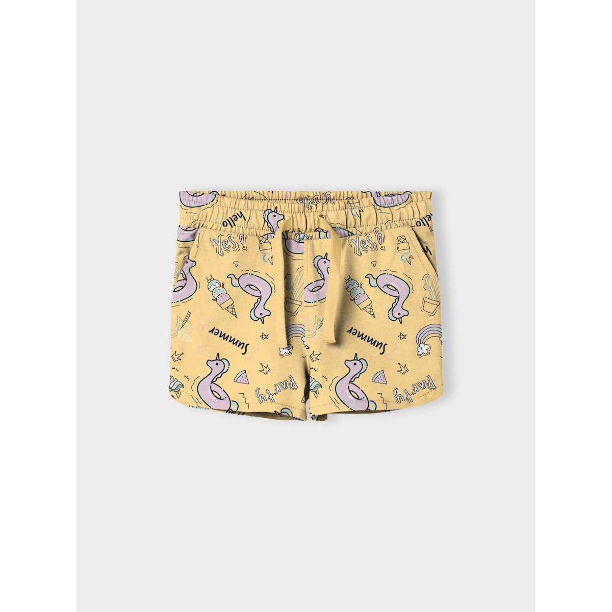 Name it Παιδικό Σορτς για Κορίτσι Κίτρινο 13203009_3961788 - Image 1