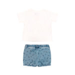 Boboli Βρεφικό Σετ για Αγόρι Άσπρο 114219-1100 - Image 2