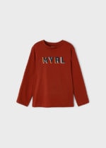 Mayoral Παιδικό Μπλουζάκι μακρυμανικο για Αγόρι Κεραμυδί 12-00173-048