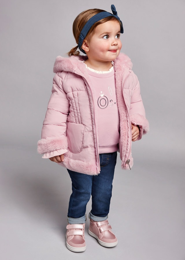 12-00576-044-L-2 Mayoral Βρεφικό Παντελόνι μακρύ για Κορίτσι Τζιν σκούρο 12-00576-044 - Image 1