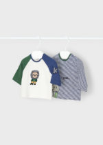 Mayoral Βρεφικά Μπλουζάκια μακρυμάνικα για Αγόρι Μπλε 12-02088-033