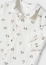 Mayoral Βρεφικό Πουκάμισο μακρυμάνικο για Αγόρι Εκρού 12-02152-067 - Image 3