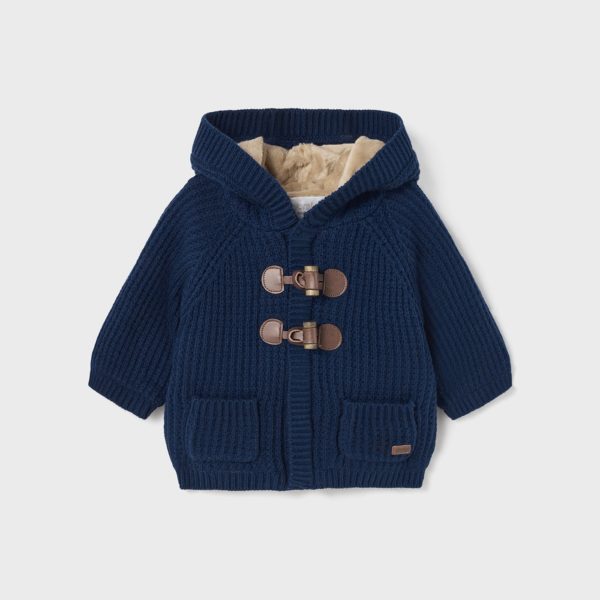 Mayoral Βρεφική Ζακετα για Αγόρι Μπλε 12-02392-046