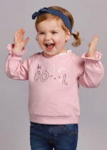 Mayoral Βρεφικό Φούτερ για Κορίτσι Ροζ 12-02428-064