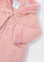Mayoral Βρεφικό Παλτό για Κορίτσι Ροζ 12-02435-052 - Image 4
