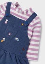 Mayoral Βρεφική Σαλοπέτα για Κορίτσι Μωβ 12-02819-024 - Image 4