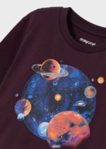 Mayoral Παιδικό Μπλουζάκι μακρυμανικο για Αγόρι Δαμασκηνί 12-04002-039 - Image 3