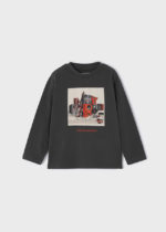 Mayoral Παιδικό Μπλούζακι μακρυμάνικο για Αγόρι Γκρι 12-04011-055 - Image 2