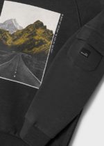 Mayoral Παιδικό Φούτερ για Αγόρι Ανθρακί 12-04452-029 - Image 4