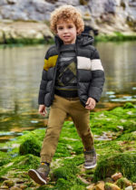 Mayoral Παιδικό Παντελονι μακρύ για Αγόρι Μπεζ Σκούρο 12-04584-015