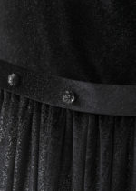 Abel & Lula Παιδικό Φόρεμα βελούδινο γκλίτερ για Κορίτσι Μαύρο 12-05541-002 – Bild 3