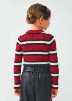 Abel & Lula Παιδικό Ζιβαγκο πλεκτο ριγε καναλε για Κορίτσι Κόκκινο 12-05820-042 – Bild 2