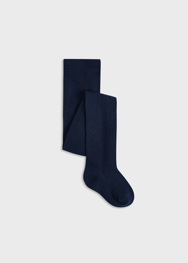 12-05941-087-L-2 Abel & Lula Παιδικό Καλσον διατρητο στο πλαι για Κορίτσι Ναυτικό Μπλε 12-05941-087 - Image 1