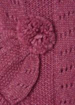 Abel & Lula Παιδικό Σετ σκουφος κασκολ διατρητο για Κορίτσι Μπορντώ 12-05945-018 - Image 3