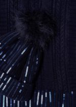 Abel & Lula Παιδικό Σετ σκουφος κασκολ πουλιες για Κορίτσι Ναυτικό Μπλε 12-05946-083 - Image 3