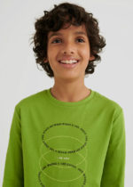 Mayoral Παιδικό Σετ 2 μπλούζες μακρυμάνικες  για Αγόρι Γκρι 12-07014-084 - Image 2