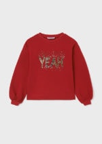 Mayoral Παιδικό Φουτερ για Κορίτσι Κόκκινο  12-07471-077 - Image 2