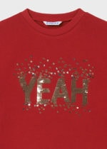 Mayoral Παιδικό Φουτερ για Κορίτσι Κόκκινο  12-07471-077 - Image 5