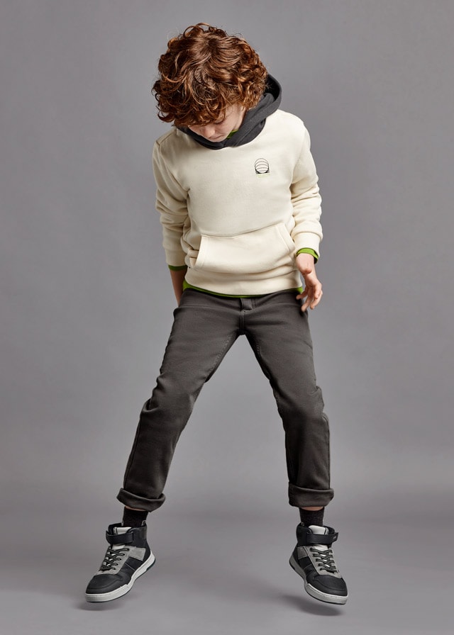 12-07574-022-L-2 Mayoral Παιδικό Παντελόνι Μακρύ για Αγόρι Μαύρο 12-07574-022 - Image 1