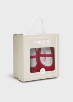 Mayoral Βρεφικά Παπούτσια για Κορίτσι Λευκό Κόκκινο 09568-054 - Image 7