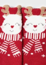 Mayoral Παιδικά Καλτσάκια αντιολισθητικά ECOFRIENDS για Κορίτσι Κόκκινο 12-10272-084 - Image 2