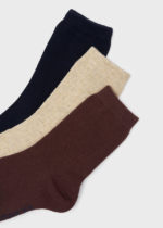 Mayoral Παιδικό Σετ 3 καλτσάκια  για Αγόρι Δαμασκηνί 12-10320-053 - Image 2