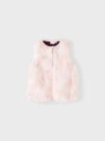 Name it Παιδικό Γιλέκο Γούνα για Κορίτσι Ροζ 13207045
